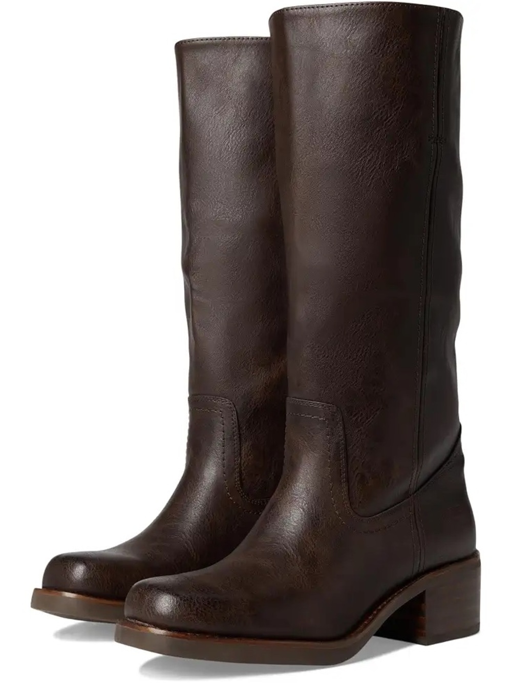 NWT Frye & Co Miranda 14 in Dark Brown